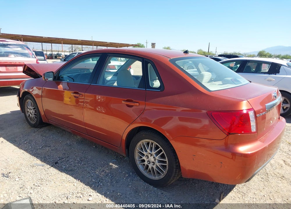 2009 SUBARU IMPREZA 2.5I VIN: JF1GE61679H512235