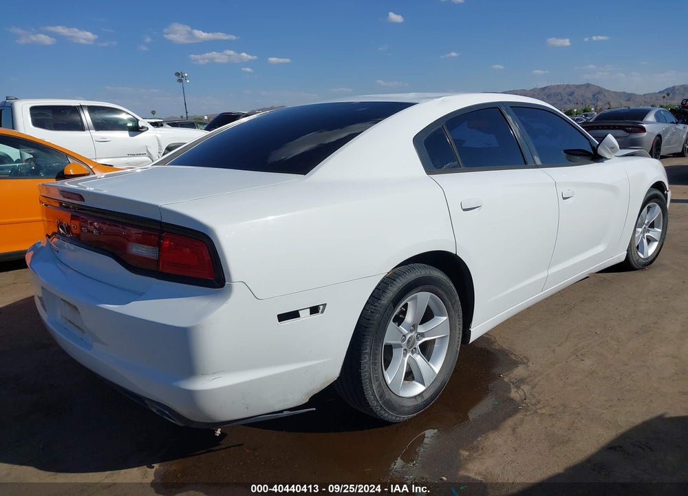 2013 DODGE CHARGER SE VIN: 2C3CDXBG8DH594413