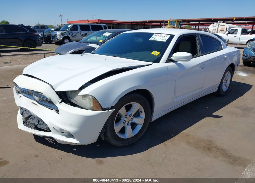 2013 DODGE CHARGER SE VIN: 2C3CDXBG8DH594413