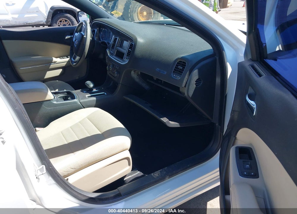 2013 DODGE CHARGER SE VIN: 2C3CDXBG8DH594413