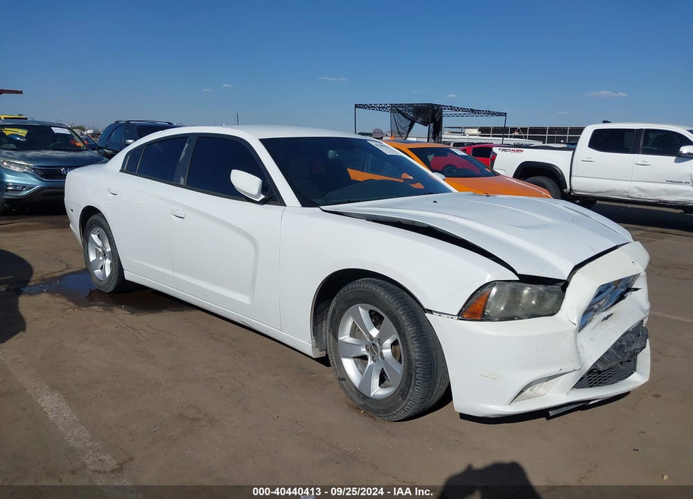 2013 DODGE CHARGER SE VIN: 2C3CDXBG8DH594413