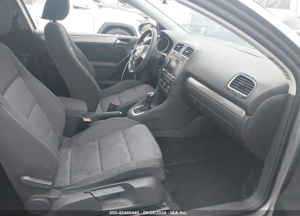 2012 VOLKSWAGEN GOLF 2.5L 2-DOOR VIN: WVWBA7AJ4CW139619