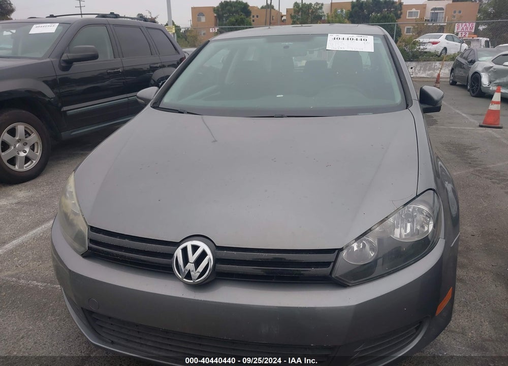 2012 VOLKSWAGEN GOLF 2.5L 2-DOOR VIN: WVWBA7AJ4CW139619