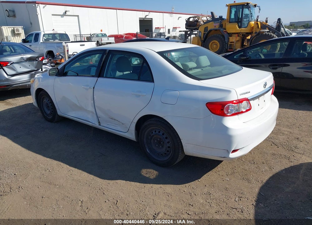 2013 TOYOTA COROLLA LE VIN: 2T1BU4EE1DC114092