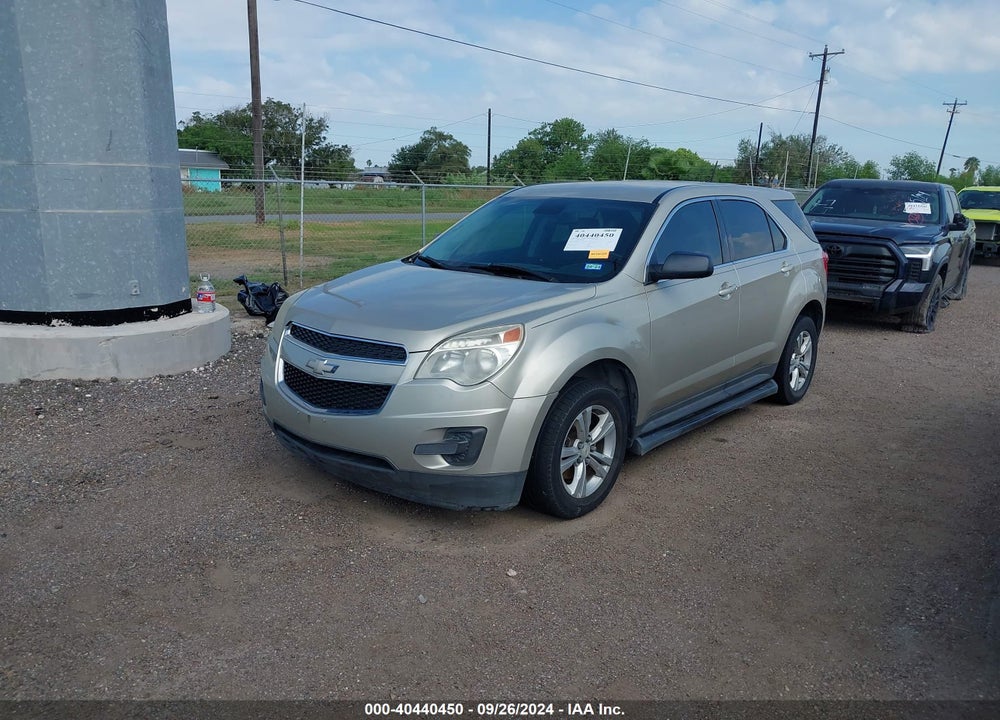 2013 CHEVROLET EQUINOX LS VIN: 2GNALBEK4D1160398