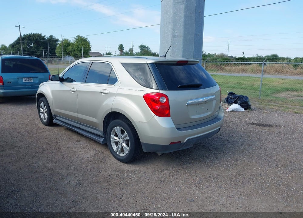 2013 CHEVROLET EQUINOX LS VIN: 2GNALBEK4D1160398