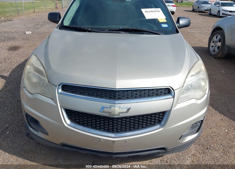 2013 CHEVROLET EQUINOX LS VIN: 2GNALBEK4D1160398