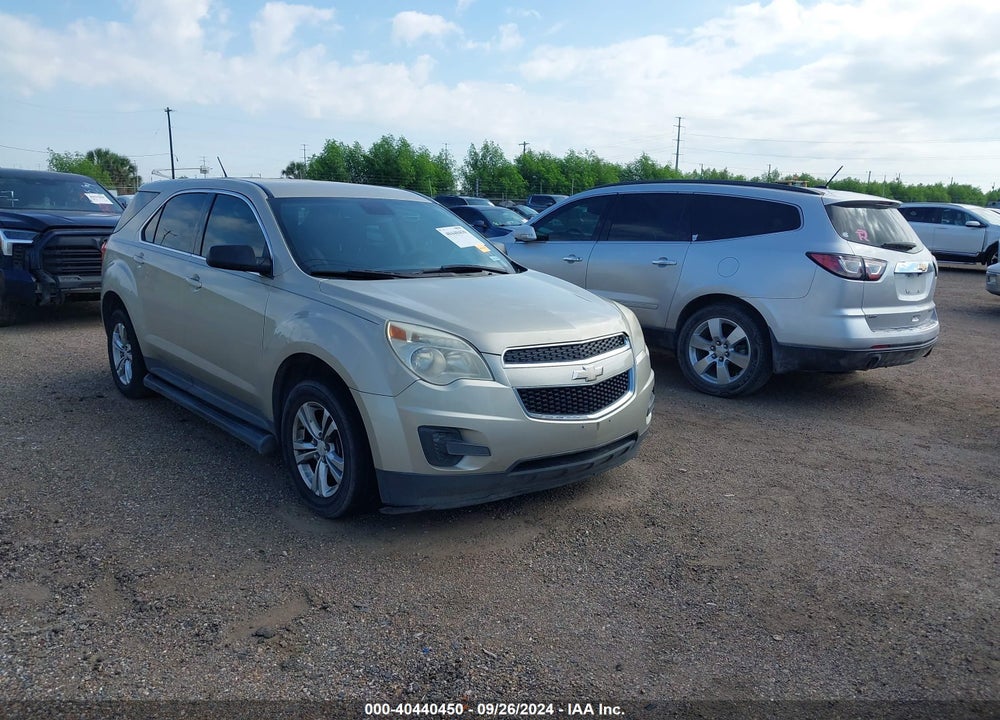 2013 CHEVROLET EQUINOX LS VIN: 2GNALBEK4D1160398