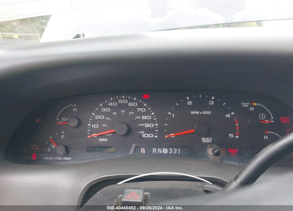 2003 FORD F-250 LARIAT/XL/XLT VIN: 1FTNX21P33EC57749