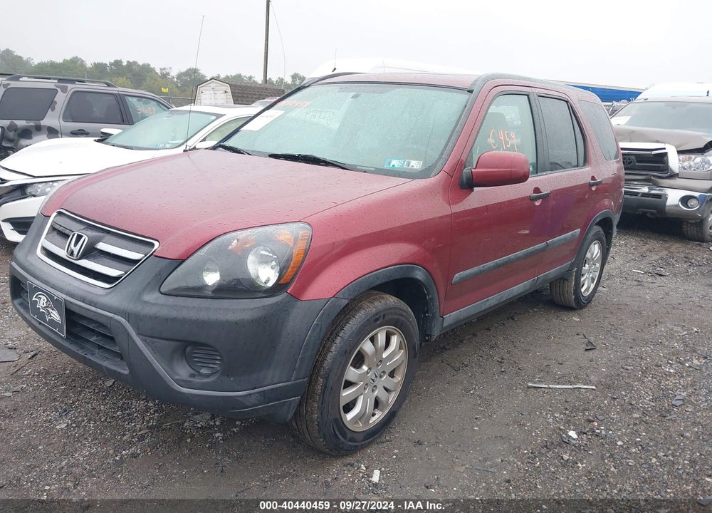 2005 HONDA CR-V EX VIN: SHSRD78835U337133