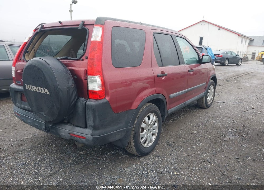 2005 HONDA CR-V EX VIN: SHSRD78835U337133