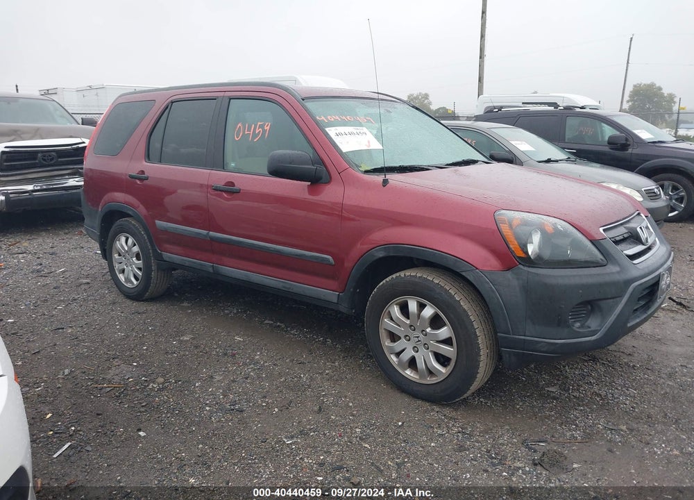 2005 HONDA CR-V EX VIN: SHSRD78835U337133