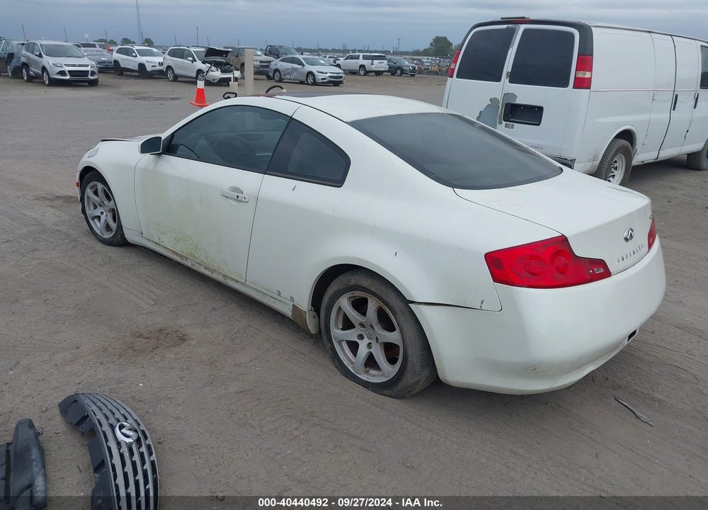 2007 INFINITI G35 VIN: JNKCV54E67M909914
