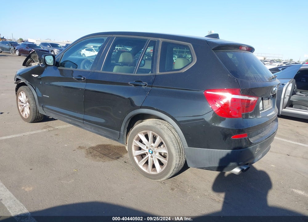 2013 BMW X3 XDRIVE28I VIN: 5UXWX9C50D0D04499