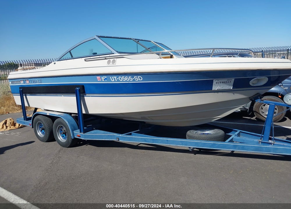 1990 COBALT 21 BOWRIDER VIN: FGE2B033H990