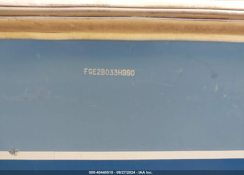 1990 COBALT 21 BOWRIDER VIN: FGE2B033H990