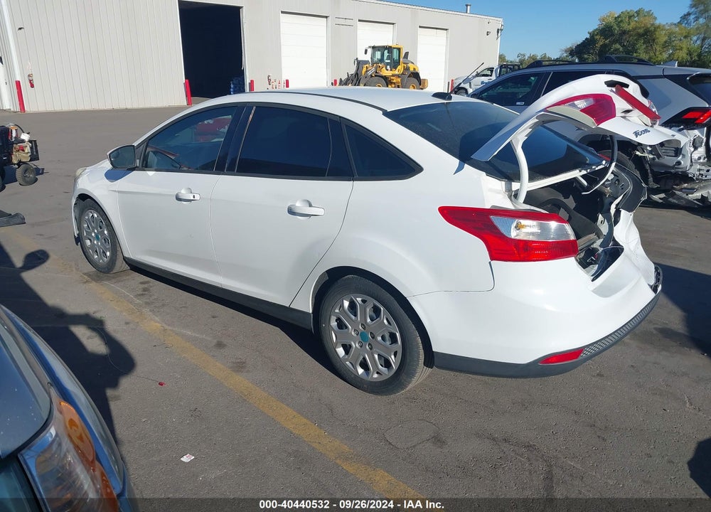 2012 FORD FOCUS SE VIN: 1FAHP3F26CL196561