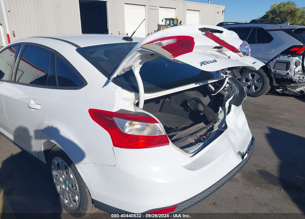 2012 FORD FOCUS SE VIN: 1FAHP3F26CL196561
