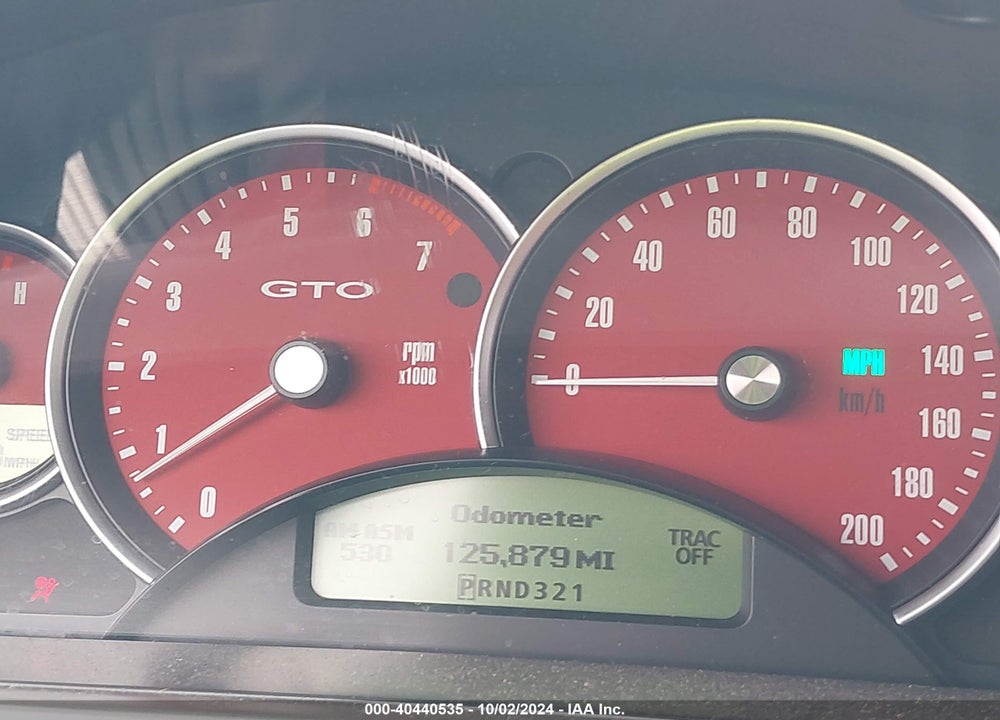 2004 PONTIAC GTO VIN: 6G2VX12G14L282629
