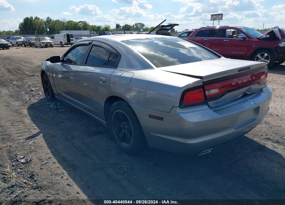 2013 DODGE CHARGER SE VIN: 2C3CDXBG1DH636694