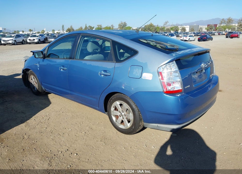 2007 TOYOTA PRIUS VIN: JTDKB20U377586597