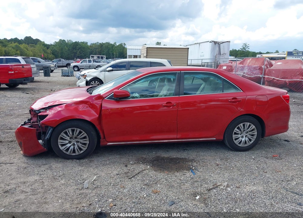 2014 TOYOTA CAMRY LE VIN: 4T4BF1FK7ER427506