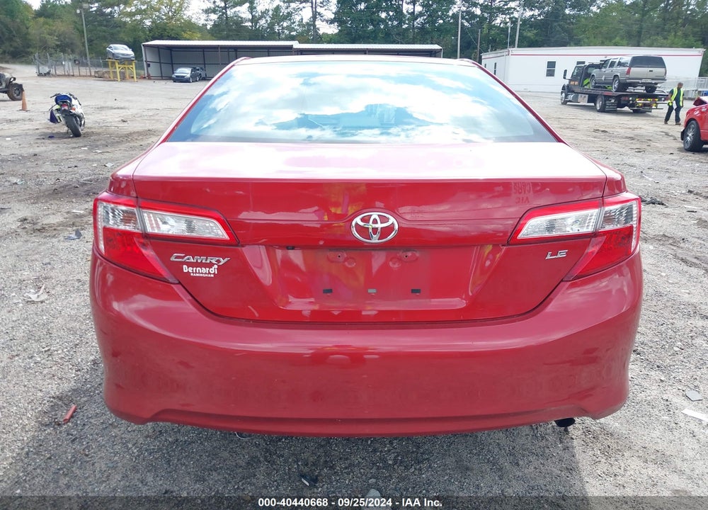 2014 TOYOTA CAMRY LE VIN: 4T4BF1FK7ER427506