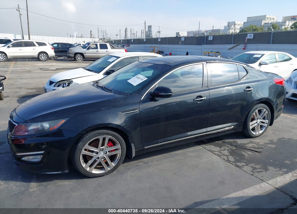 2013 KIA OPTIMA SX VIN: 5XXGR4A65DG088143