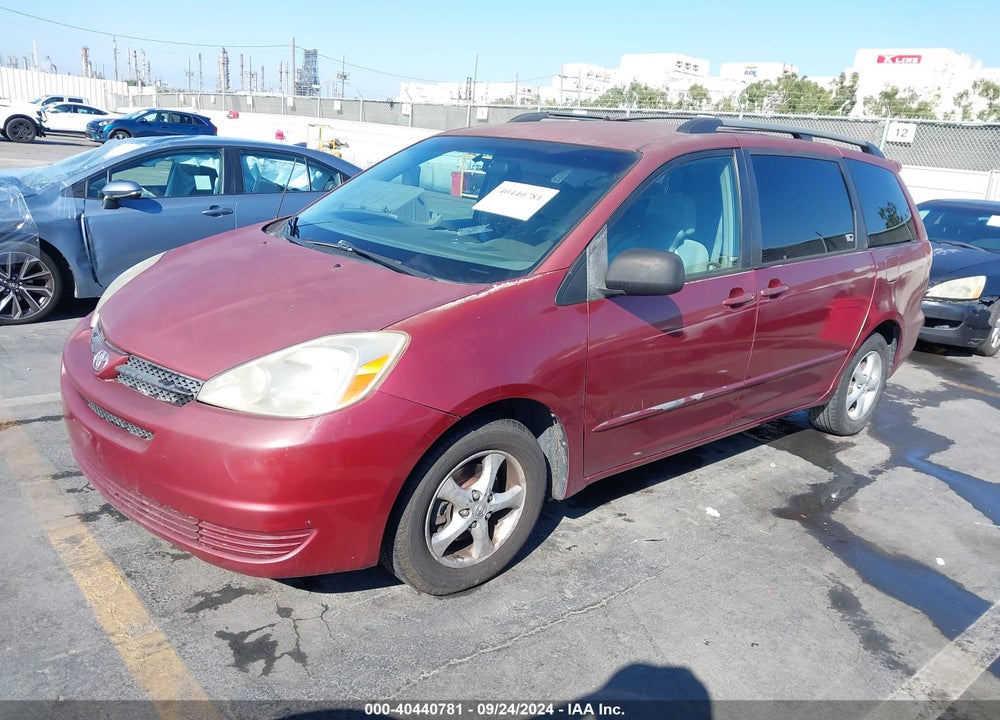 2005 TOYOTA SIENNA LE VIN: 5TDZA23C85S228029