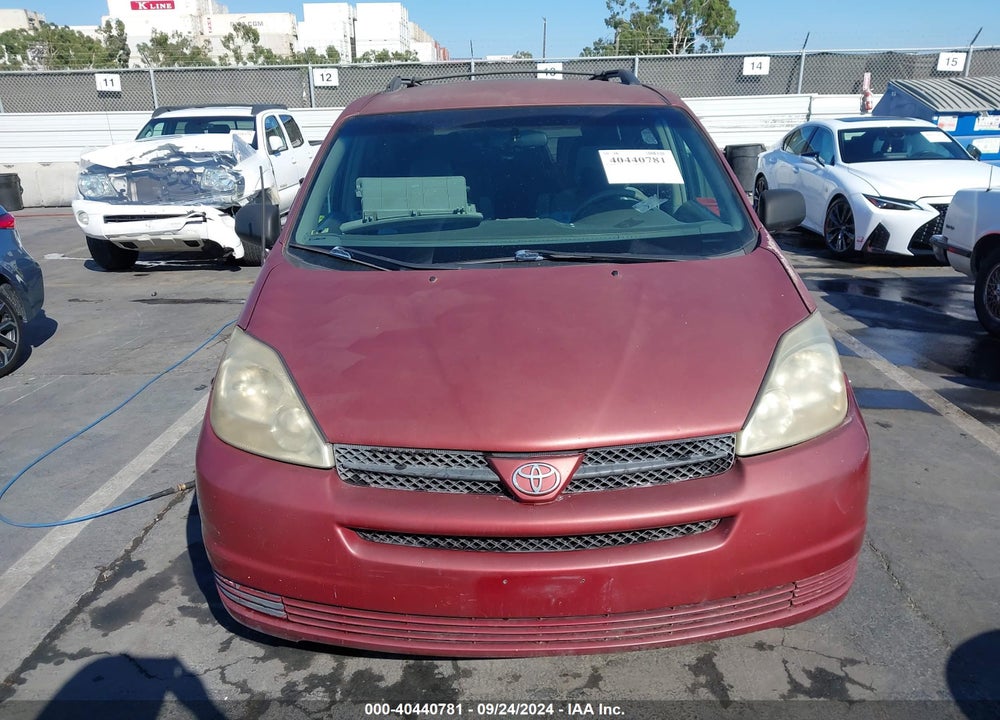 2005 TOYOTA SIENNA LE VIN: 5TDZA23C85S228029