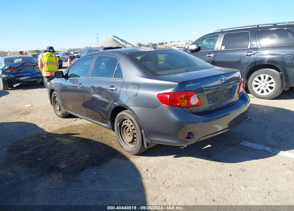 2009 TOYOTA COROLLA XLE VIN: 1NXBU40E19Z110427