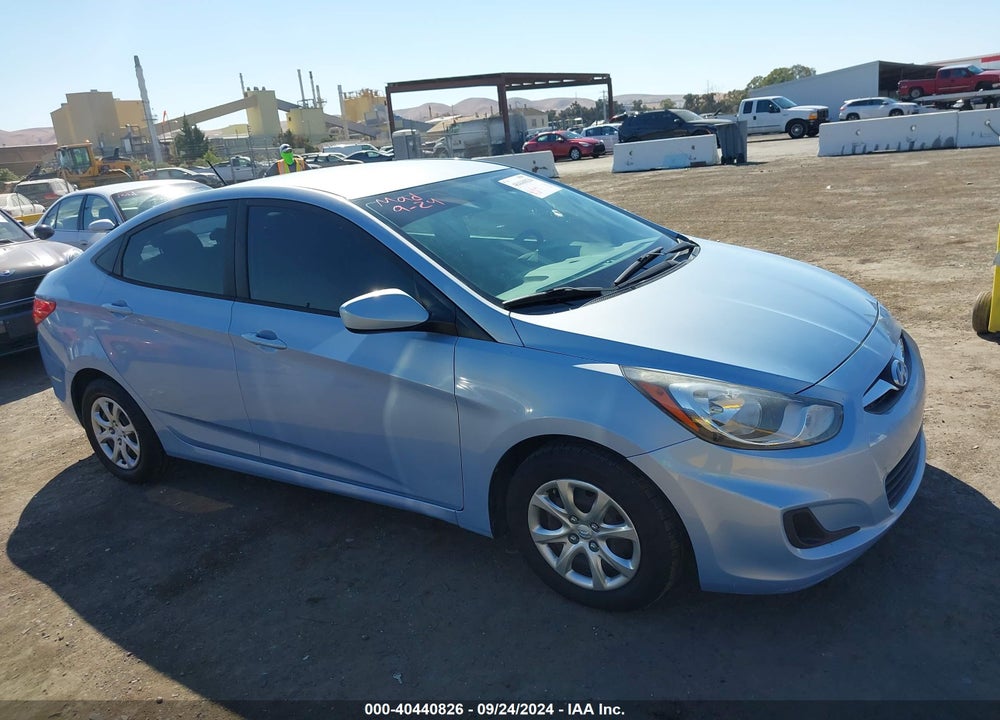 2014 HYUNDAI ACCENT GLS VIN: KMHCT4AE6EU616691