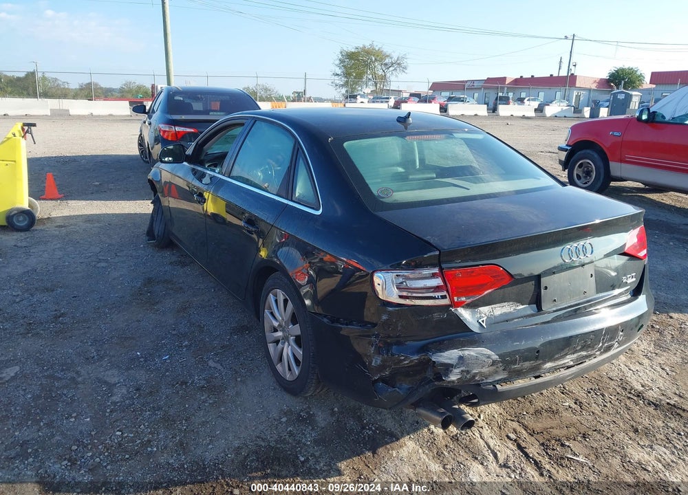 2009 AUDI A4 2.0T PREMIUM VIN: WAUSF78K39N045310