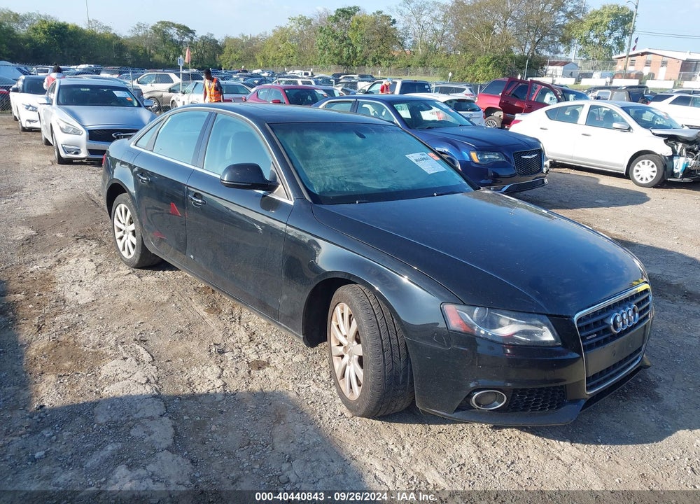 2009 AUDI A4 2.0T PREMIUM VIN: WAUSF78K39N045310