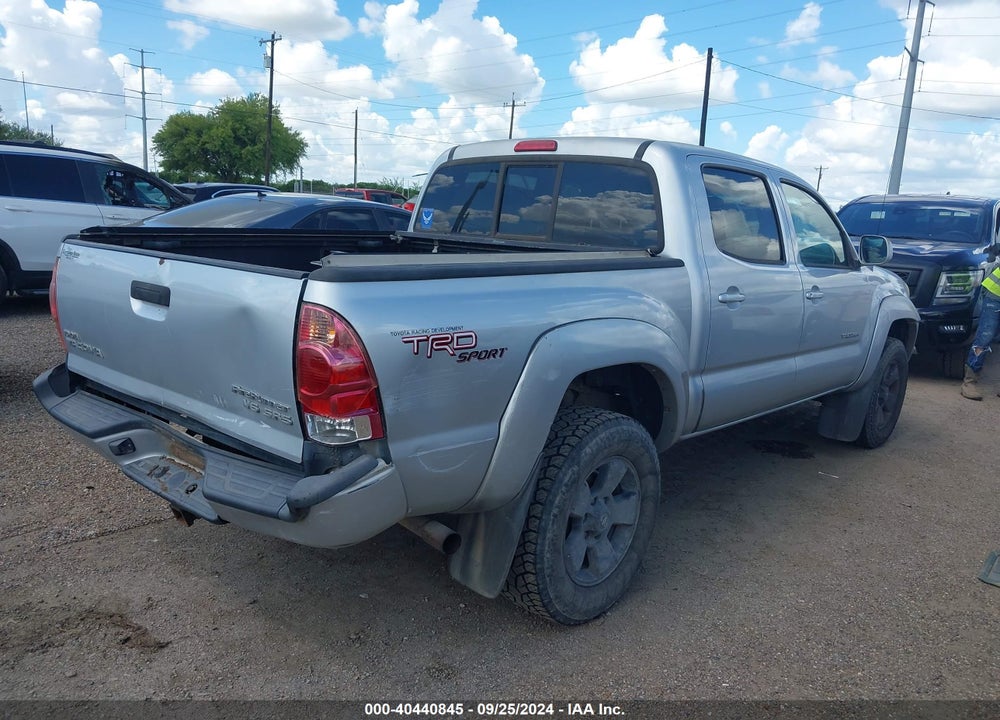 2008 TOYOTA TACOMA PRERUNNER V6 VIN: 5TEJU62N48Z536997