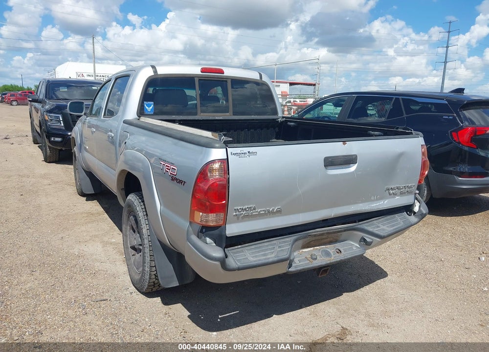 2008 TOYOTA TACOMA PRERUNNER V6 VIN: 5TEJU62N48Z536997