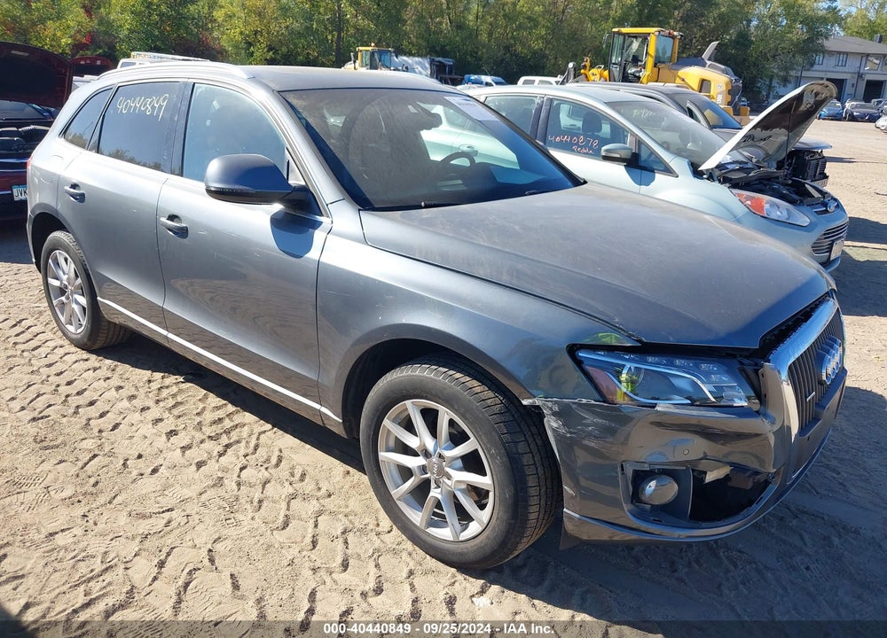 2012 AUDI Q5 2.0T PREMIUM VIN: WA1LFAFP8CA102936
