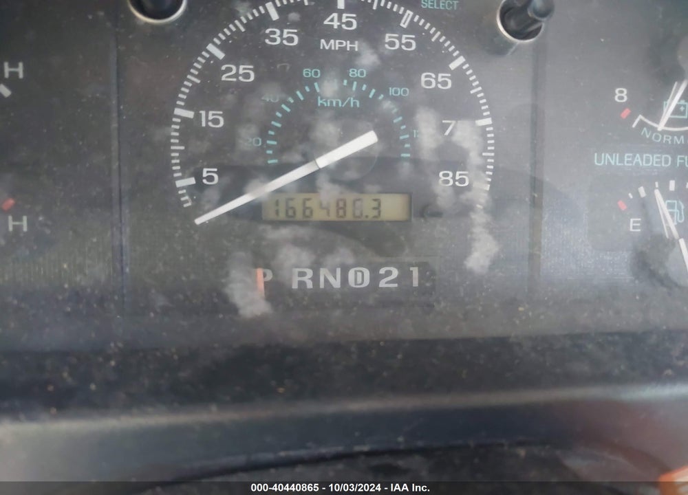 1993 FORD ECONOLINE E350 CUTAWAY VAN VIN: 1FDKE30G8PHA79207