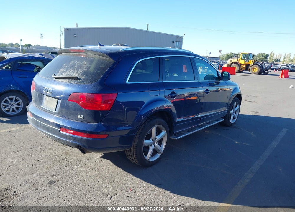 2009 AUDI Q7 3.6 PREMIUM VIN: WA1EY74L69D010415