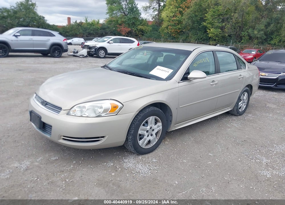 2009 CHEVROLET IMPALA LS VIN: 2G1WB57NX91228262
