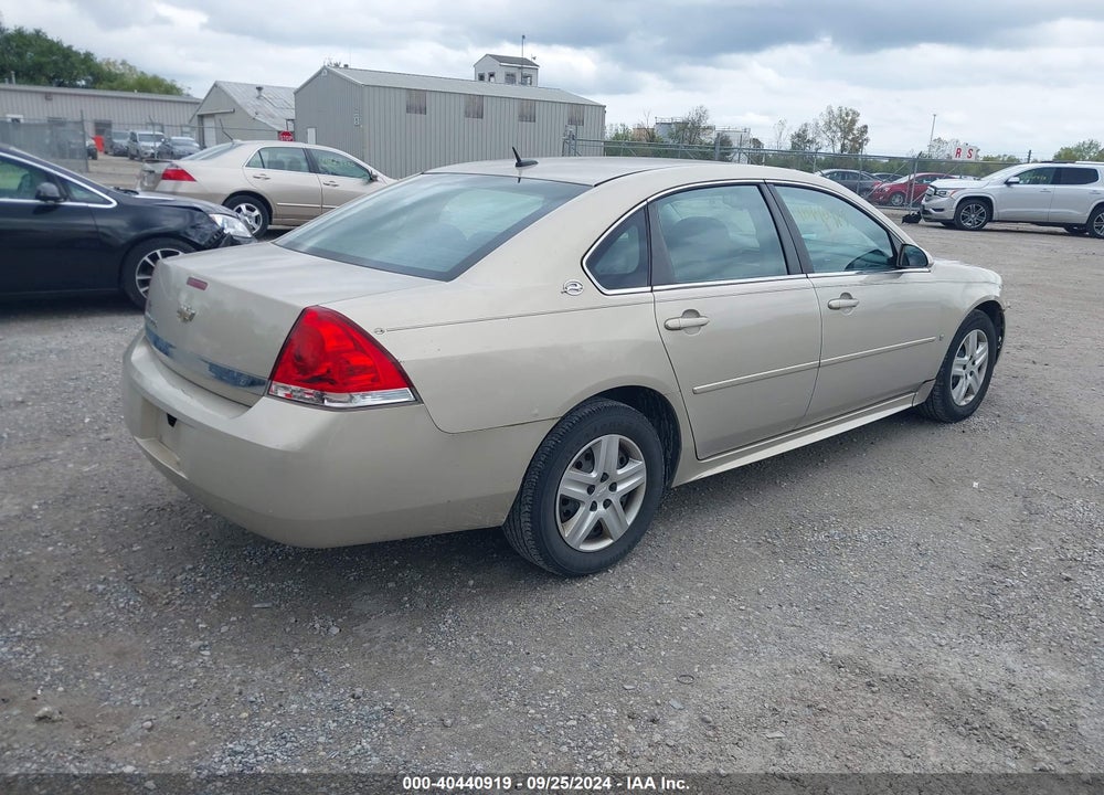 2009 CHEVROLET IMPALA LS VIN: 2G1WB57NX91228262