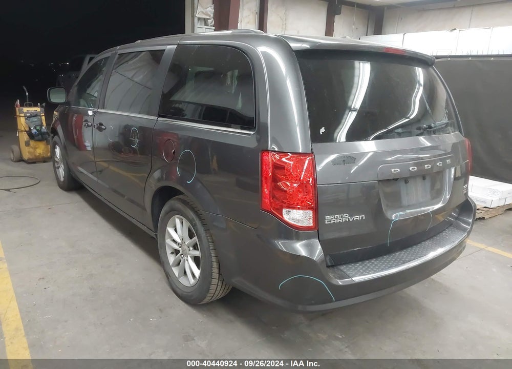 2019 DODGE GRAND CARAVAN SXT VIN: 2C4RDGCG7KR725827