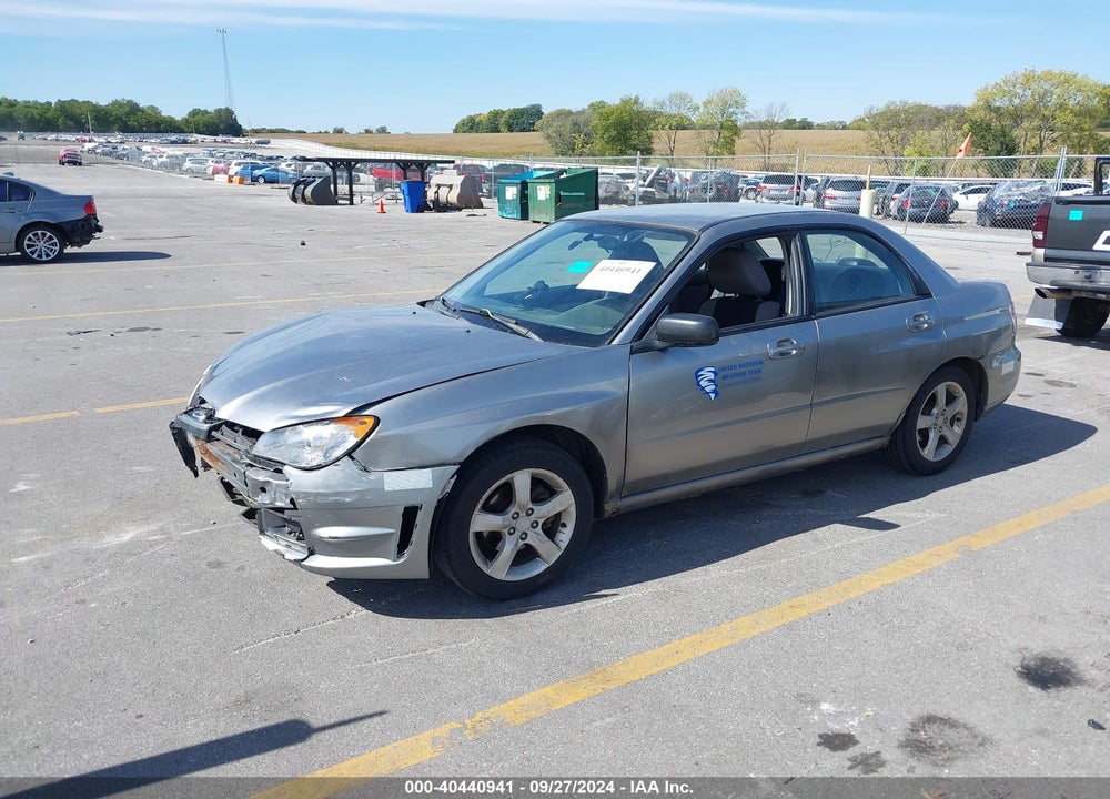 2007 SUBARU IMPREZA 2.5I VIN: JF1GD61657H518504