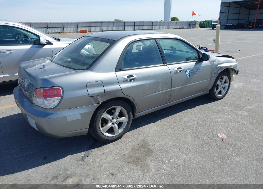2007 SUBARU IMPREZA 2.5I VIN: JF1GD61657H518504