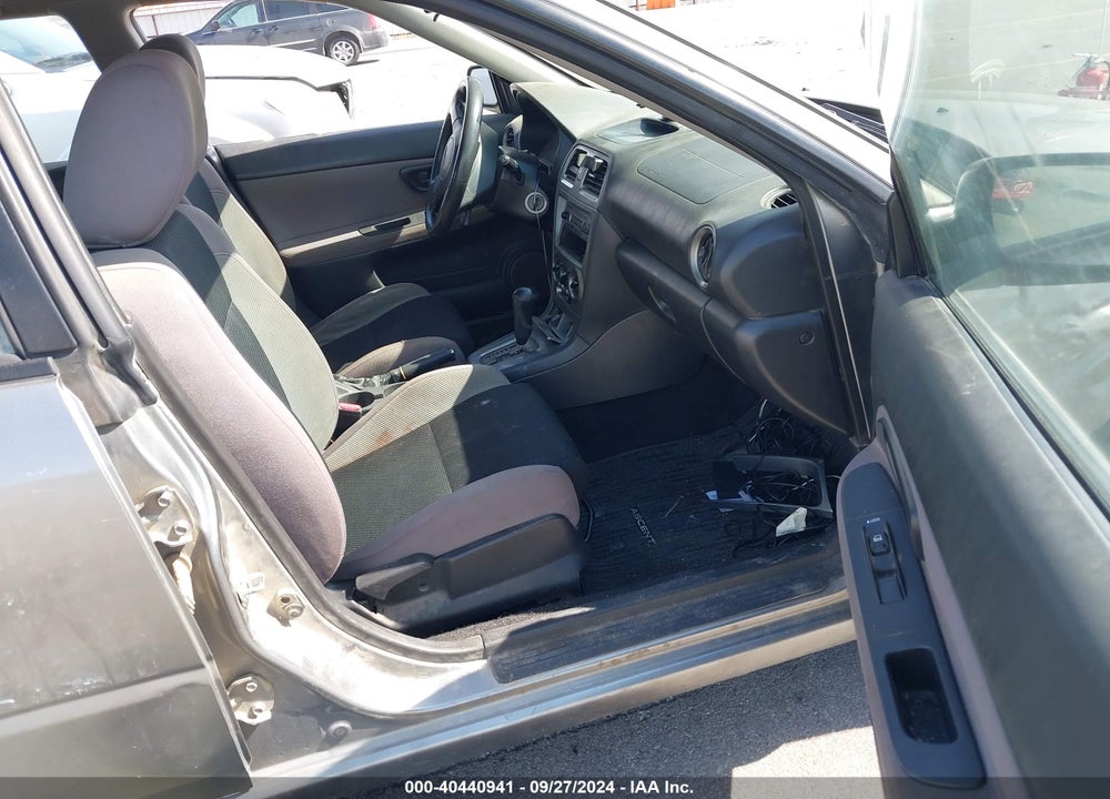 2007 SUBARU IMPREZA 2.5I VIN: JF1GD61657H518504