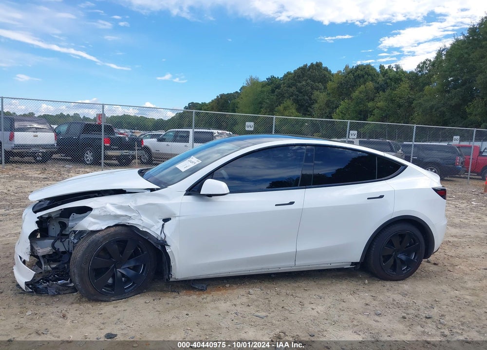 2020 TESLA MODEL Y LONG RANGE DUAL MOTOR ALL-WHEEL DRIVE VIN: 5YJYGDEE5LF028442