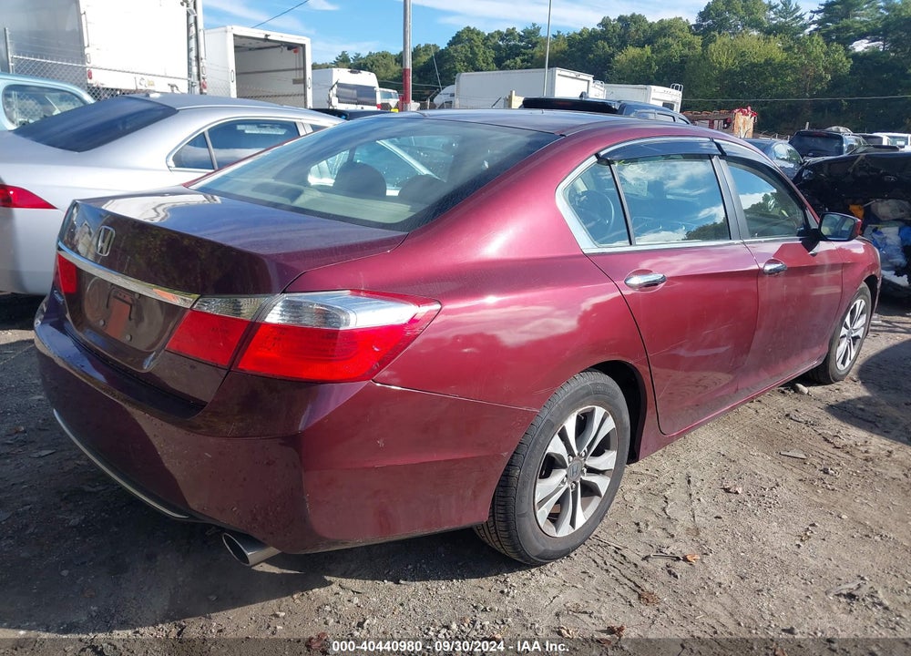 2013 HONDA ACCORD LX VIN: 1HGCR2F3XDA147928
