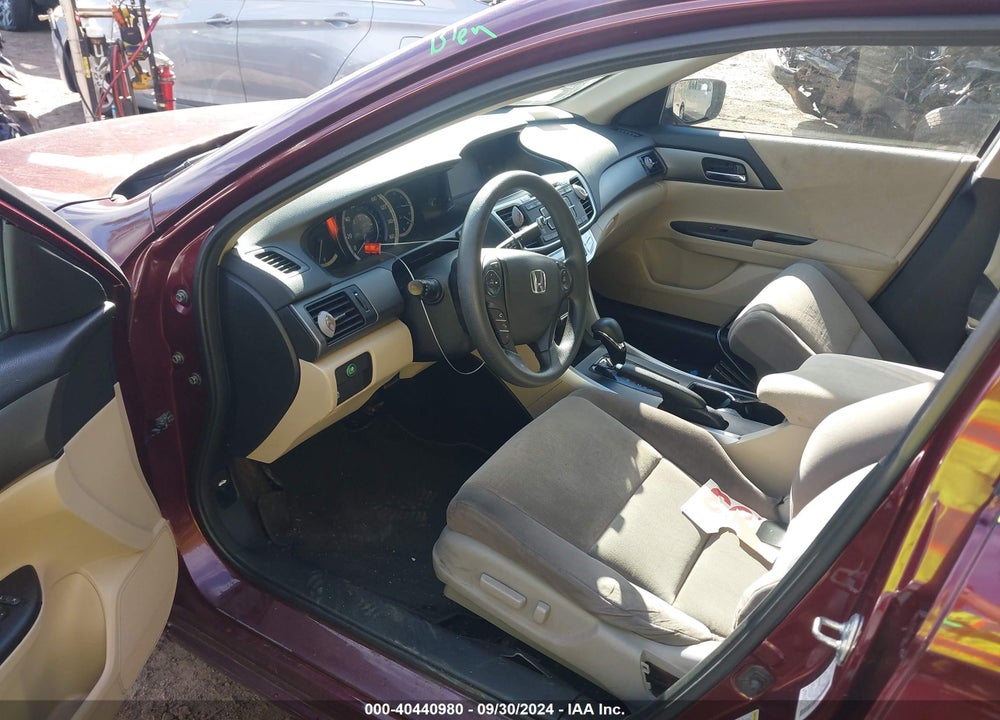 2013 HONDA ACCORD LX VIN: 1HGCR2F3XDA147928