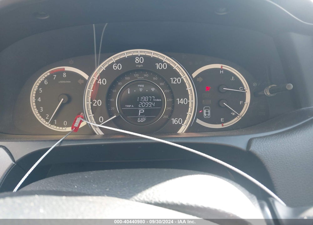 2013 HONDA ACCORD LX VIN: 1HGCR2F3XDA147928