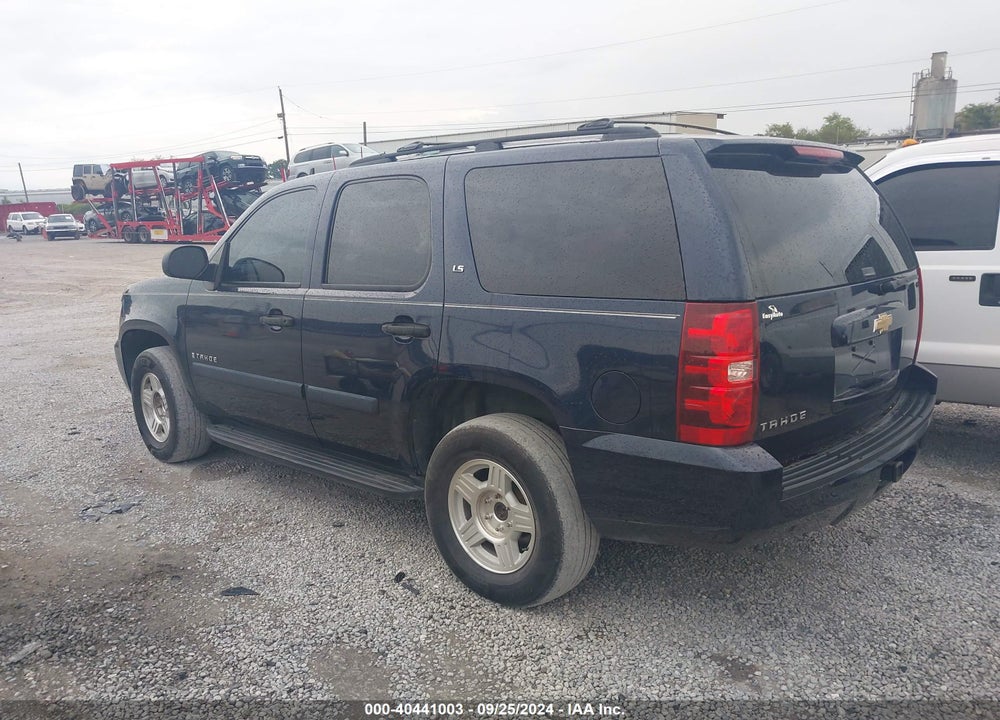 2007 CHEVROLET TAHOE LS VIN: 1GNFC13C47R374167